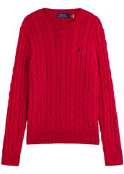 Suéteres de tricô com cable Ralph Lauren