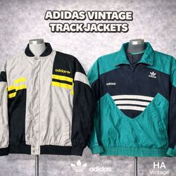 Adidas Vintage Track/ windbreaker Jackets