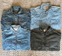 Denim Levi,s shirt 15 pieces
