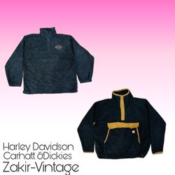 Carhartt Dickies e Harley Fleece
