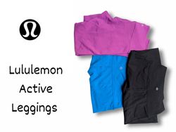 「Lululemon ハイウエストレギンス」