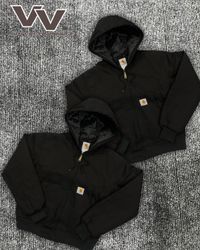 Manteaux actifs noirs relookés Carhartt #10126