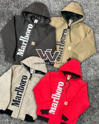 Carhartt x Marlboro style retravaillé mixte couleu..