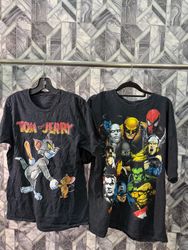 Camisas de personagens de desenhos animados AVG-01..