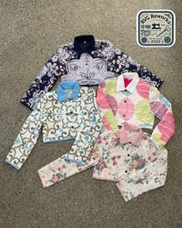 アップサイクルキルティングクロップドジャケット