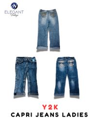 Y2K Capri Jeans Ladies - EV1931