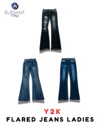 Y2K Flared Jeans Ladies - EV1935