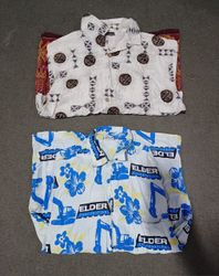 Cotton printed Half Sleep Button Up Shirts