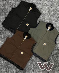 Carhartt reworked style mix colour gilets #10126