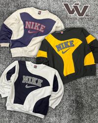 Nike reworked style patchwork sweatshirts #10126