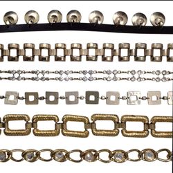 Y2K Golden Chain Belts