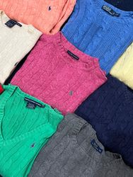 RALPH LAUREN CABLE KNIT SWEATERS