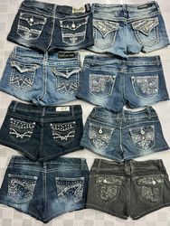 R349 Upcycled Ladies Embellished Sexy Hot Shorts