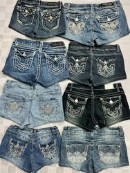 R350 Shorts sexy chauds embellis pour fe..