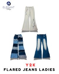 Jean évasé Y2K pour femmes - EV1938