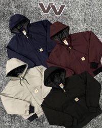 Carhartt style retravaillé mélange de couleurs ves..