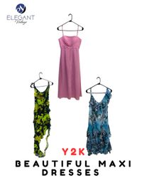 Y2K Beautiful Maxi Dresses- EV1969
