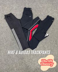Nike & Adidas Track Pants - (12/01)