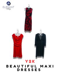 Y2K Belle Maxi Dresses - EV1985