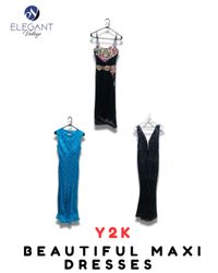 Vestidos Midi Estilo Y2K Warp - EV1992