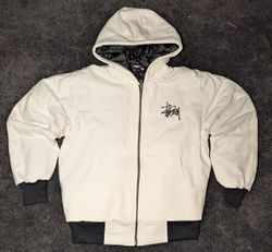 Rework style Stussy Hoodie Jacket
