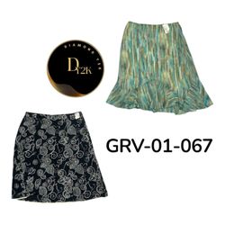 Vintage Y2K Poly Skirt – Casual & Party Wear (GRV-..