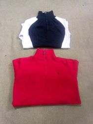 ポロ 1/4 ジップ セーター