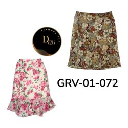 Y2K Poly Skirt – Minimalist Vintage Design (GRV-01..