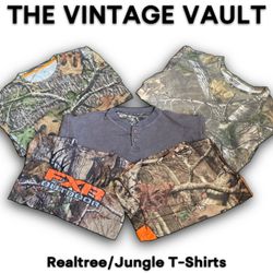 Realtree/Jungle Print T-Shirts