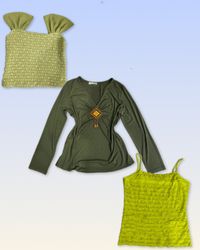 The Green Bless Y2k Tops TT-088