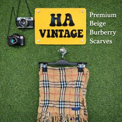 Beige Burberry-Schals