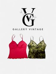 Y2K RETRO GLOW FASHION CAMISOLE