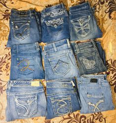 SILVER ANGEL AND OTHER BRAND JEANS FLARE BOOTCUT #..