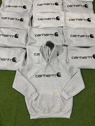 Rework style carhartt hoodies grey