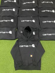 Rework style black hoodies carhartt