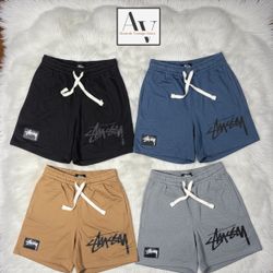 Stussy rework style fleeces shorts
