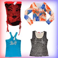 Y2k Printed Tops (RX-1219