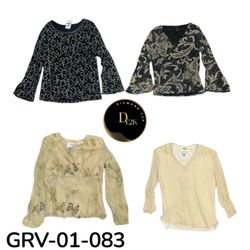 Trendy Y2K Bluse – Lässiger Vintage-Look (GRV-01-0..