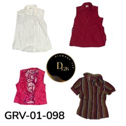 Blouse à manches courtes Y2K – Haut vintage des an..