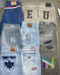 Pantalon Baggy HipHop Brodé