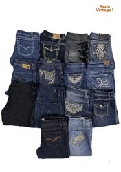 💥 RV1740 Y2K Women Bootcut Jeans