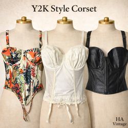 Y2K Style Corsets