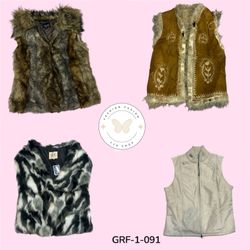 Veste en tissu mélangé Y2K rarissime – Style authe..