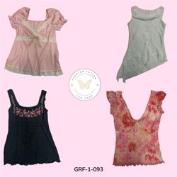 Blouse en polyester vintage Y2K – Style club et st..