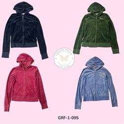 Y2K Juicy Couture Hoodie – Vintage Early 2000s Str..