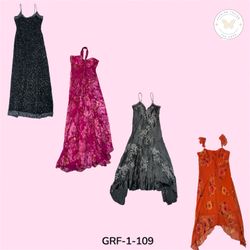 Robe en poly floral vintage Y2K – Mode emblématiqu..