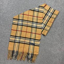 Only Beige Burberry Scarves