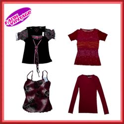 Ensemble de mode Floral Mix Haut Robe et jupe (FV-..