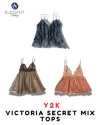 Y2K Victoria Secret Mix Tops - EV2051