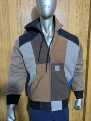 Felpe con cappuccio patchwork Carhartt upcycle